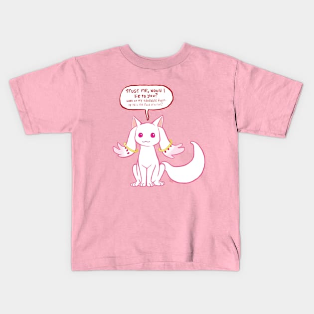 Seems Legit Kids T-Shirt by CatBountry